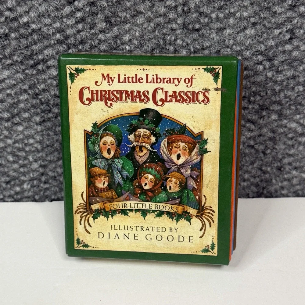 My Little Library Of Christmas Classics Diane Goode 4 Hardcover Books 1983 Set